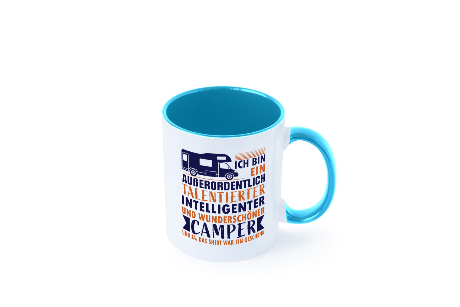Talentierter | Intelligenter Wunderschöner Camper lustiger Spruch Geschenk