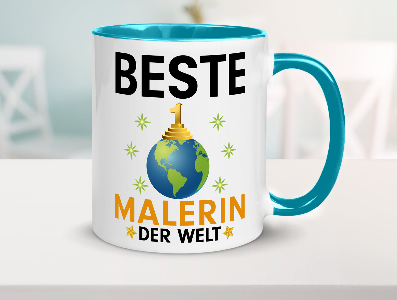 Welt Bester Malerin | Malerinnen Geschenk Humor Geschenkidee lustiger Spruch
