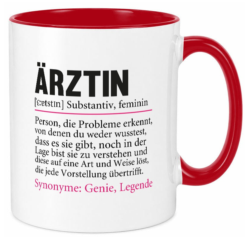 Ãrztin | lustig Medizin Doktorin Fachärztin Humor Geschenkidee Tasse