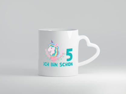 Ich bin schon 5 | 5. Geburtstag Jährige Einhorn Geschenk Geschenkidee lustiger