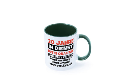 20 Jahre im Dienst | Jubiläum Arbeit v3 Geschenk Kollegen Büro lustiger Spruch