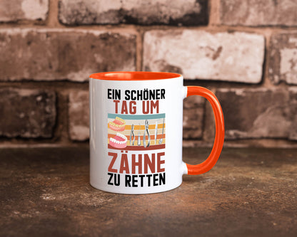 Ein schöner Tag um zähne zu retten | Zahnarzt Geschenk Humor Geschenkidee