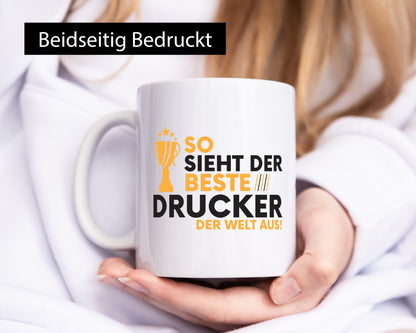 Der Weltbeste Drucker | Druckerei Print Medien Geschenk Humor Geschenkidee