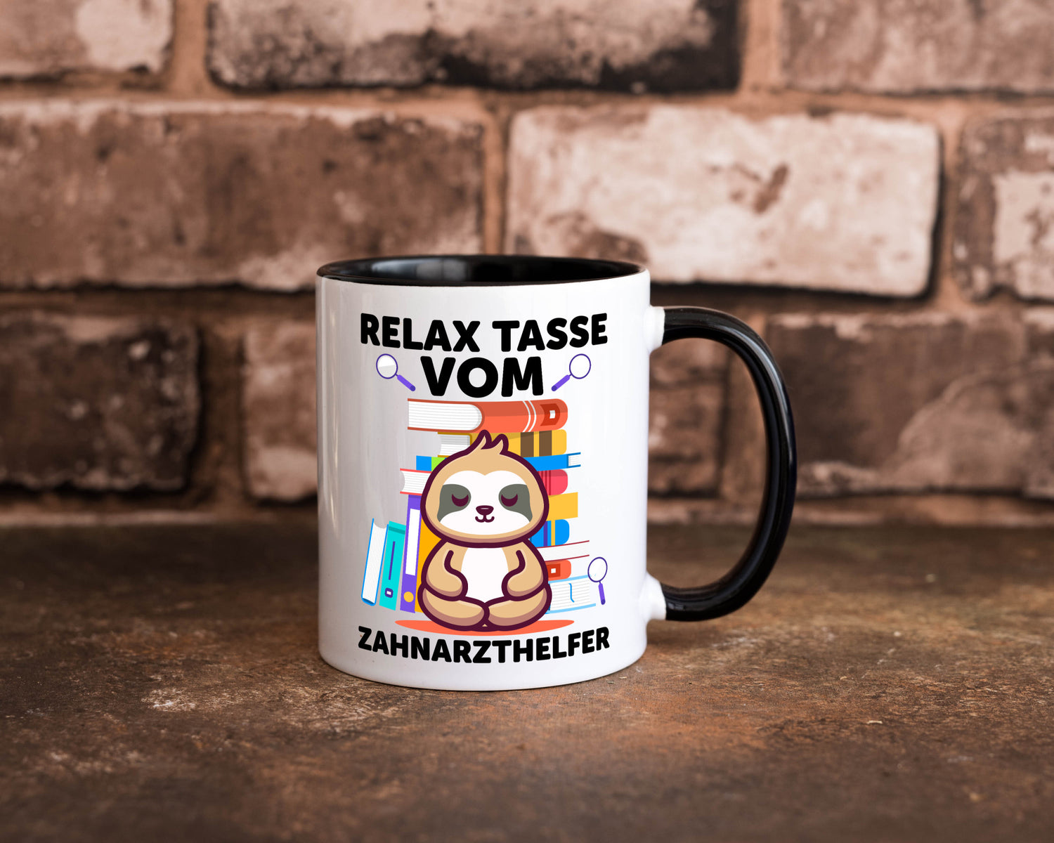 Relax Tasse: Zahnarzthelfer | Zahnmedizin lustig Humor Geschenkidee Geschenk