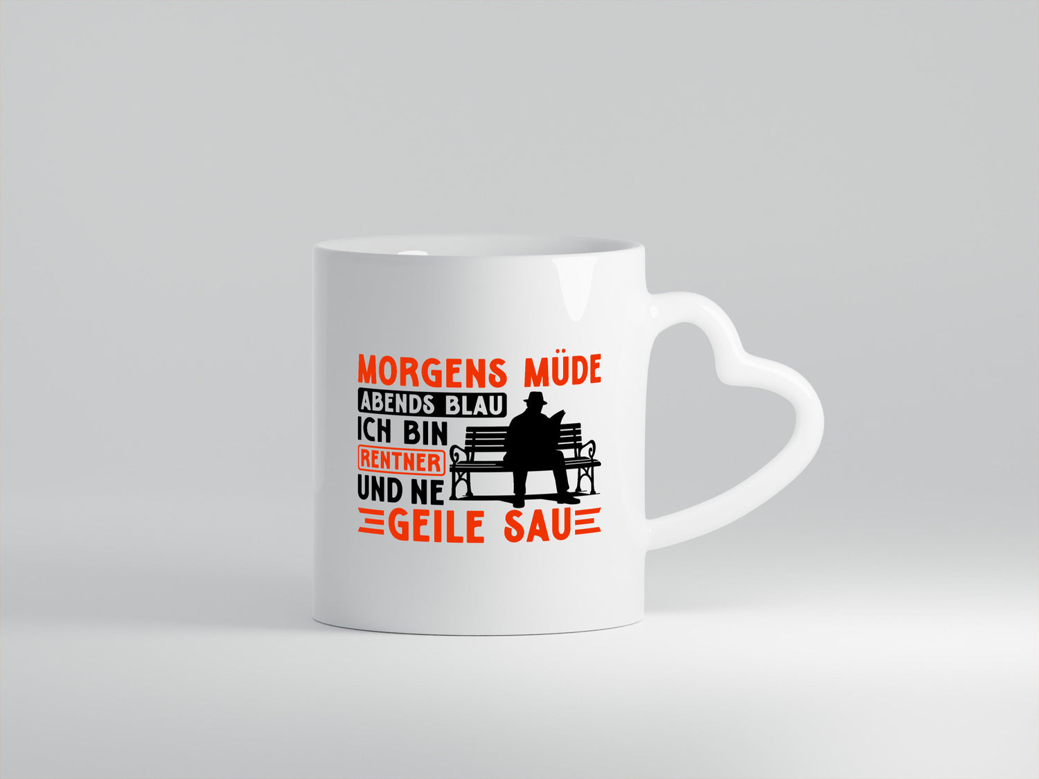 Ich bin Rentner | Rentenbeginn Ruhestand Geschenk Jubiläum lustiger Spruch Tasse