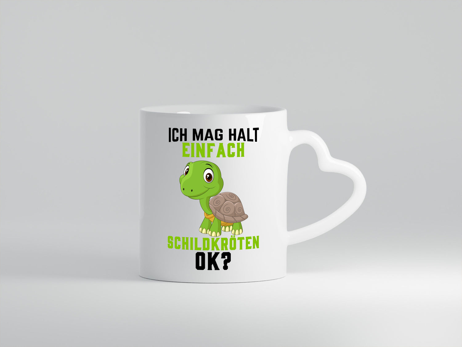 Ich mag halt einfach Schildköten | Schildkröte Geschenkidee Humor Tasse