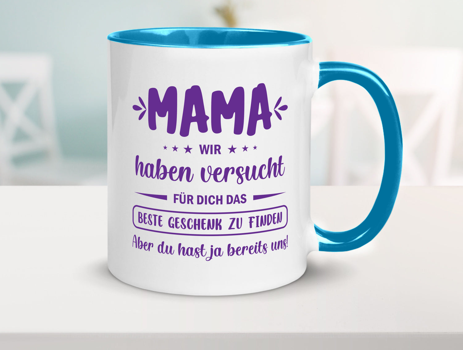 Perfekte geschenk | du hast ja bereits uns Muttertag lustiger Spruch Familie