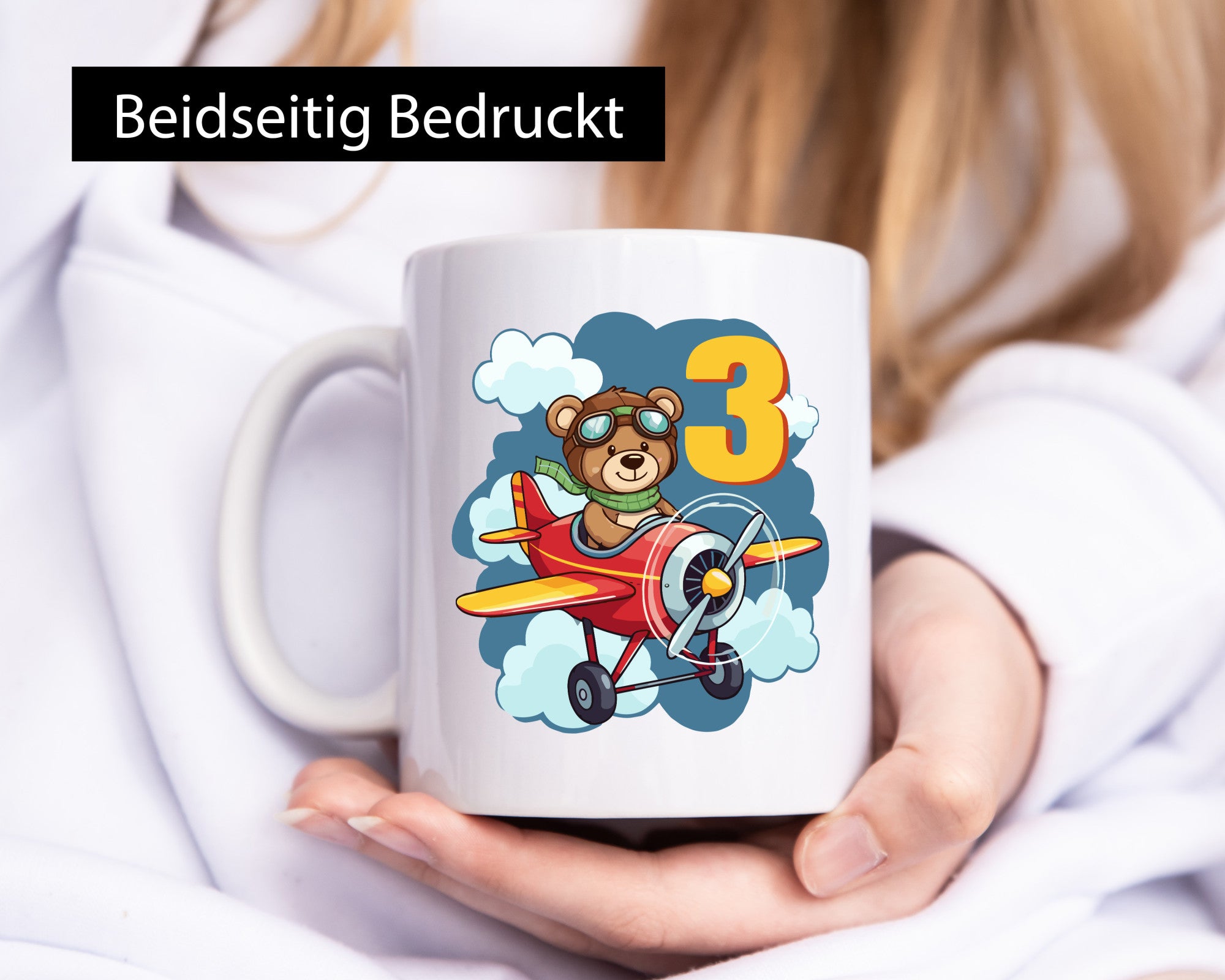 3. Geburtstag | 3 Jahre Kinder Pilot Flugzeug lustiger Spruch Geschenk