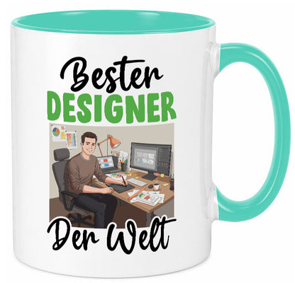 Bester Designer Beruf | Mode v2 lustiger Spruch Geschenk Arbeit Kollegen Büro