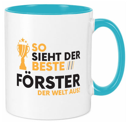 Der Weltbeste Förster | Forst Arbeit Geschenkidee Kollegen Büro Humor Tasse