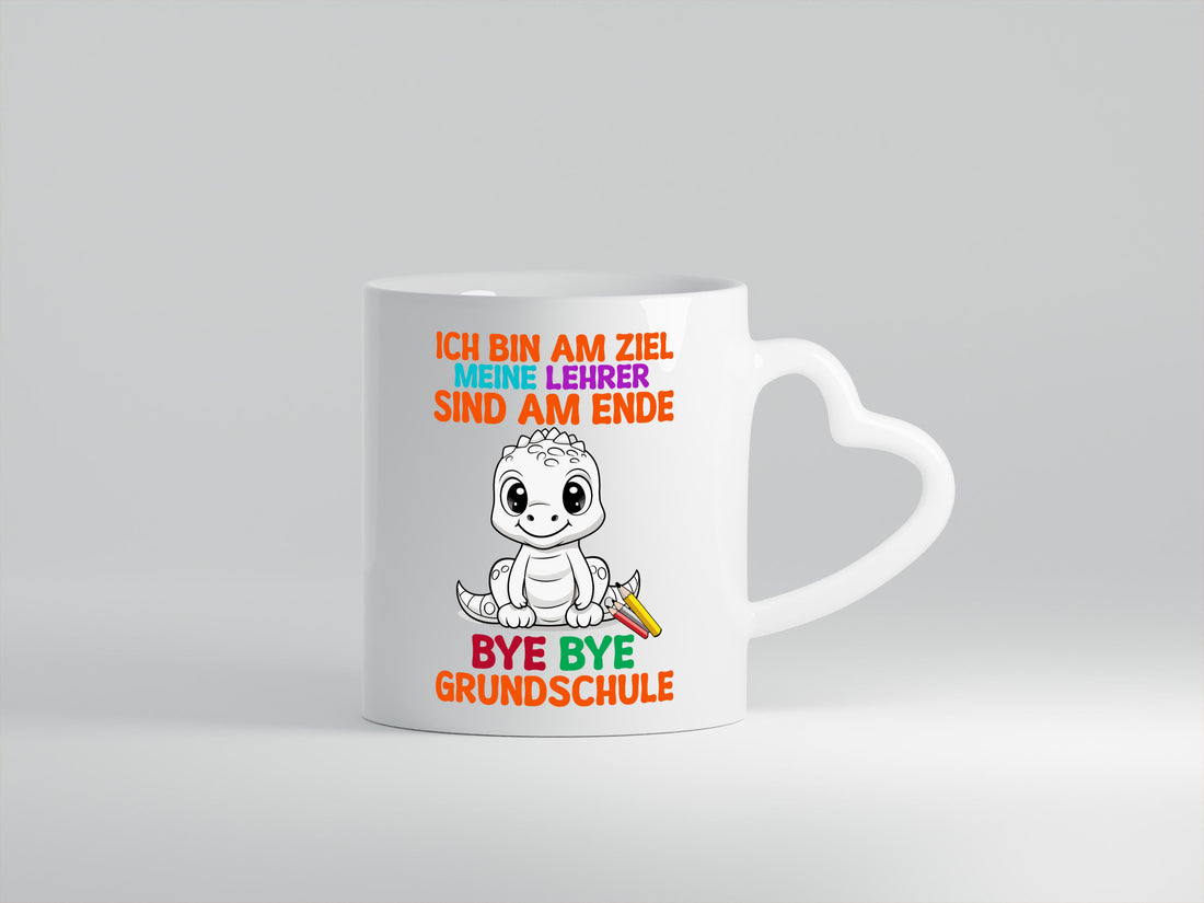 Ich bin am Ziel | Lehrer ende bye Grundschuie lustiger Spruch Geschenk Humor