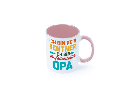 Ich bin Professioneller Opa | Rentner Großvater Geschenkidee Familie Humor Tasse
