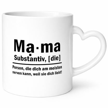 Mama nervt dich | Muttertag ist die beste Geschenkidee Familie Humor Tasse