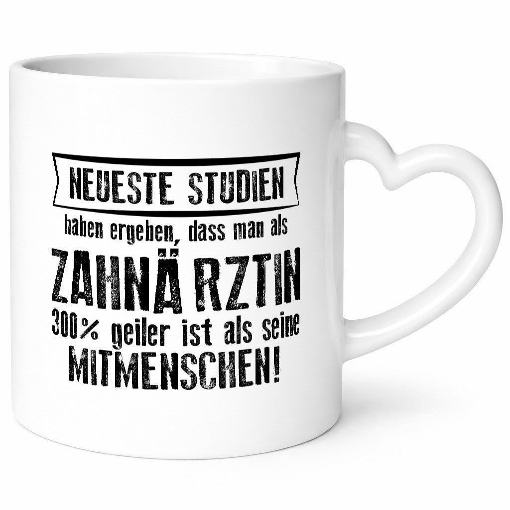 Neuste Studien: Zahnärztin | Zahnmedizin Beruf lustig Arbeit Kollegen Büro