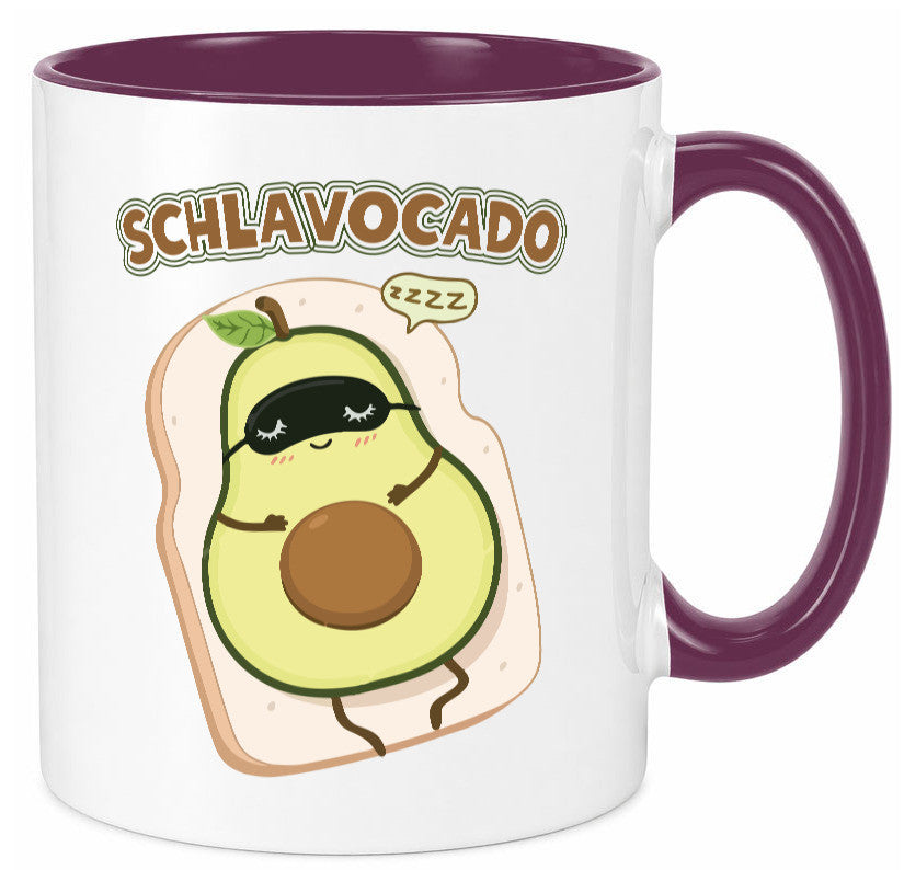 Schlavocado | Avocado lustig Humor Geschenkidee Geschenk Tasse