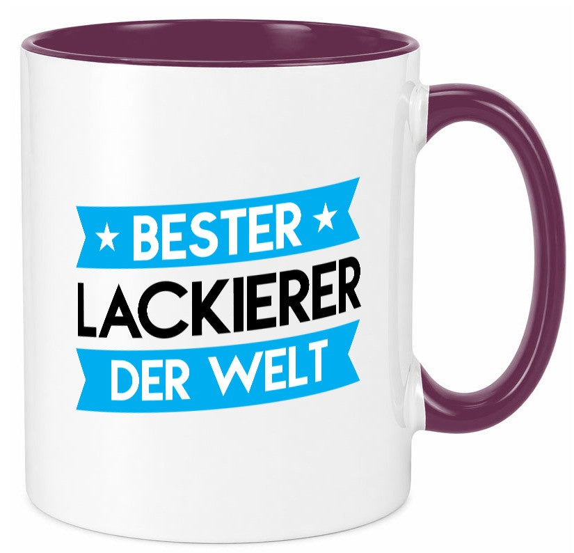 Bester Lackierer | Definition lackieren Geschenk Humor Geschenkidee lustiger Tasse