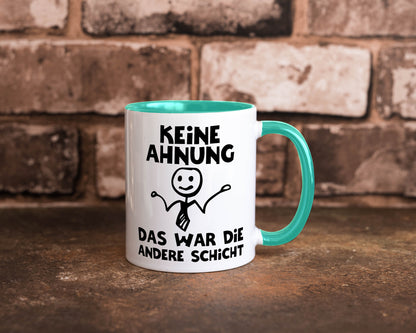 Das war die andere Schicht | Arbeit Mitarbeiter lustiger Spruch Geschenk