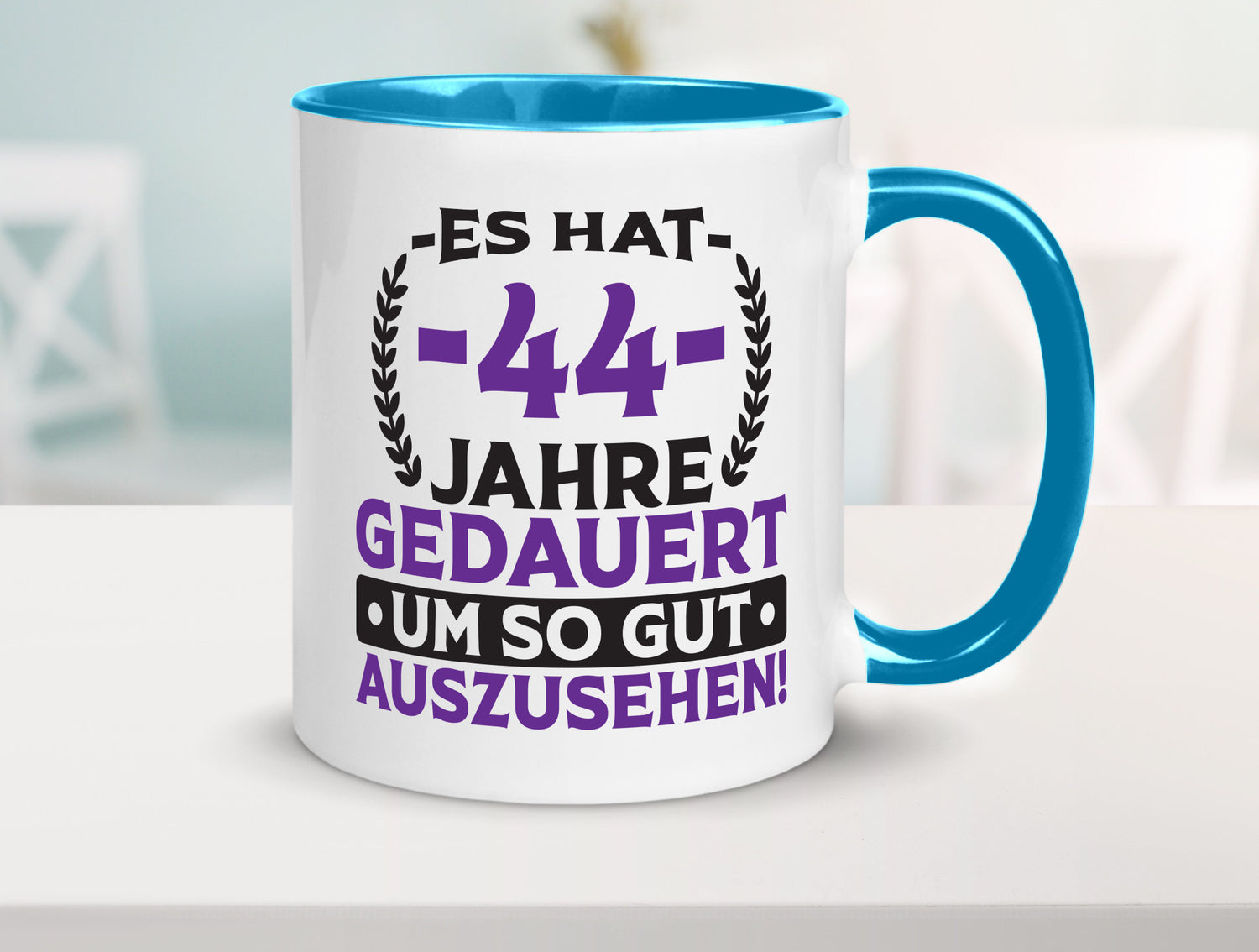 44 Jahre gedauert um so gut auszusehen | 44. Geburtstag lustig Geschenkidee