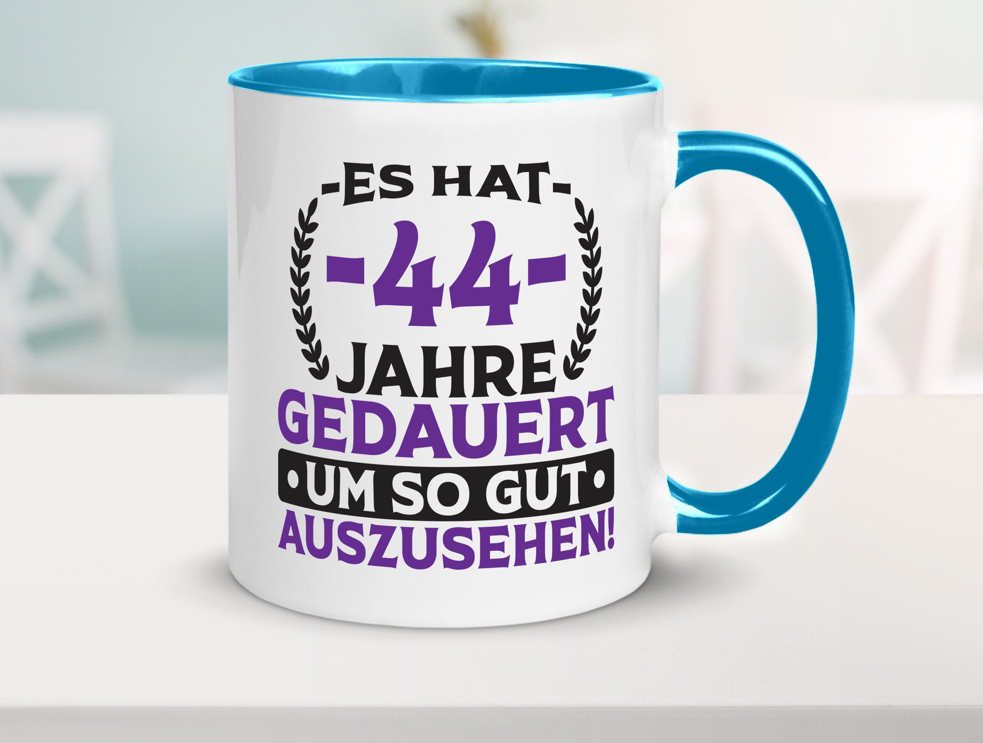 44 Jahre gedauert um so gut auszusehen | 44. Geburtstag lustig Geschenkidee
