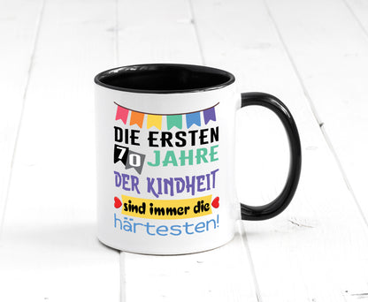 Die ersten 70 Jahre der Kindheit | 70. Geburtstag Rentner Humor Ruhestand