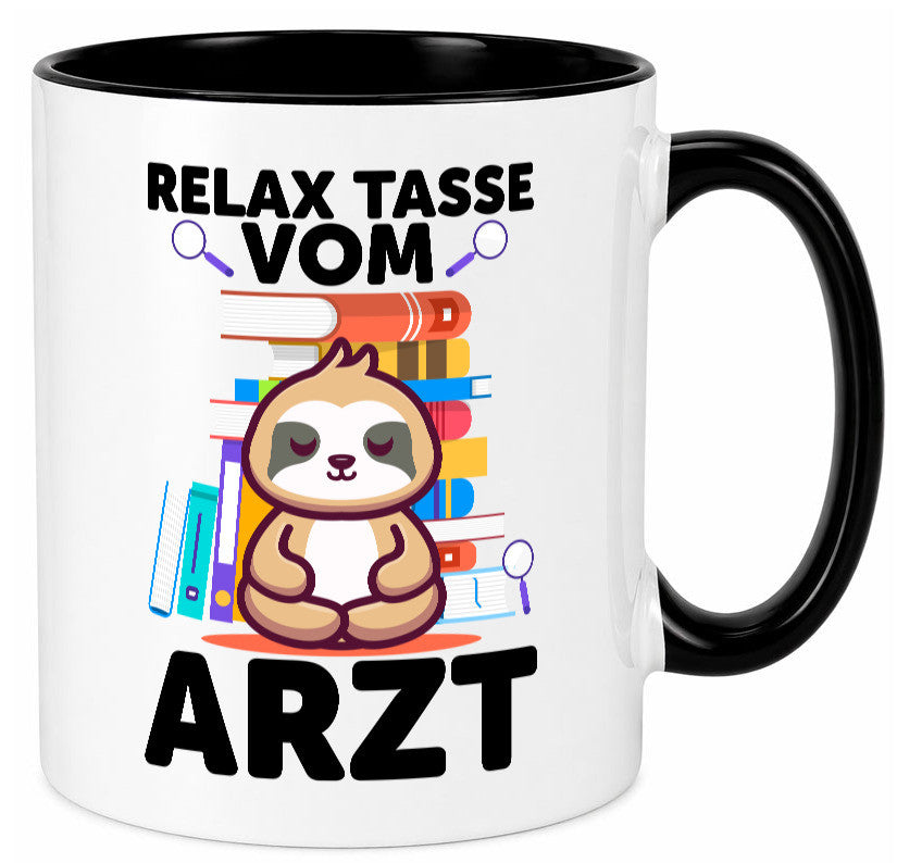 Relax Tasse: Arzt | Medizin Doktor Facharzt lustig Humor Geschenkidee Geschenk