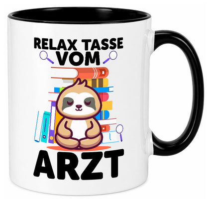 Relax Tasse: Arzt | Medizin Doktor Facharzt lustig Humor Geschenkidee Geschenk