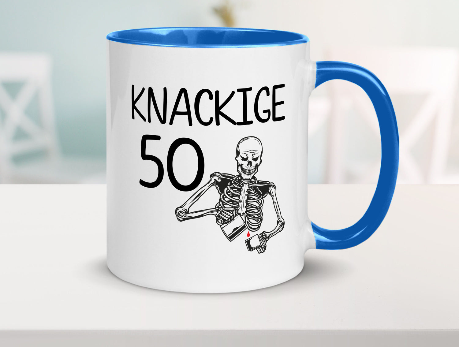 50. Geburtstag | Alt Knackig und Geschenk Geschenkidee lustiger Spruch Tasse