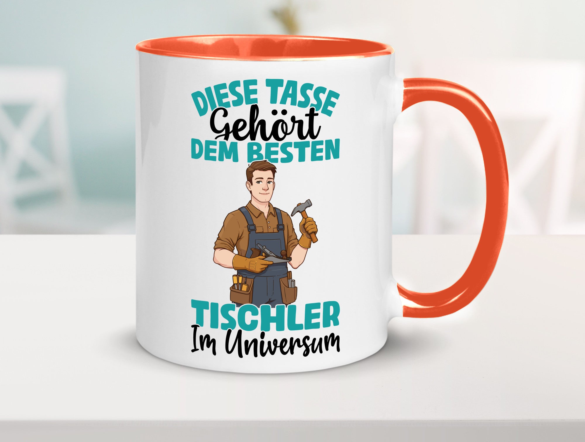 Im Universum: Tischler | Handwerk Beruf Tischlerei Geschenkidee Arbeit Kollegen