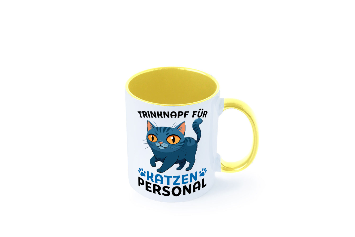 Katzen Personal | Katzenbesitzer Tasse Katze Humor vl2 Tierliebhaber