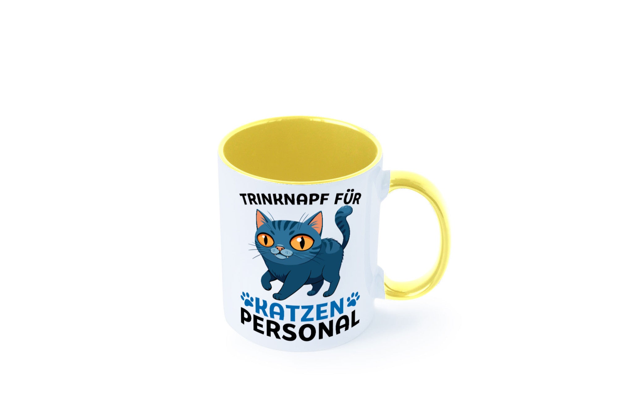 Katzen Personal | Katzenbesitzer Tasse Katze Humor vl2 Tierliebhaber