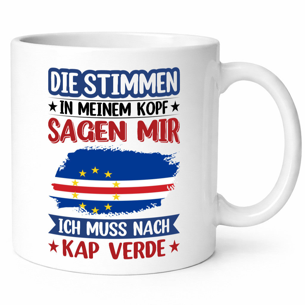 Kap Verde | Urlaub Stimmen in meinem Kopf Traumland lustig Humor Geschenkidee
