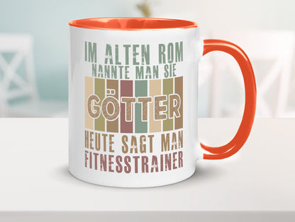 Heute sagt man: Fitnesstrainer | Personal Trainer Geschenkidee Humor Tasse