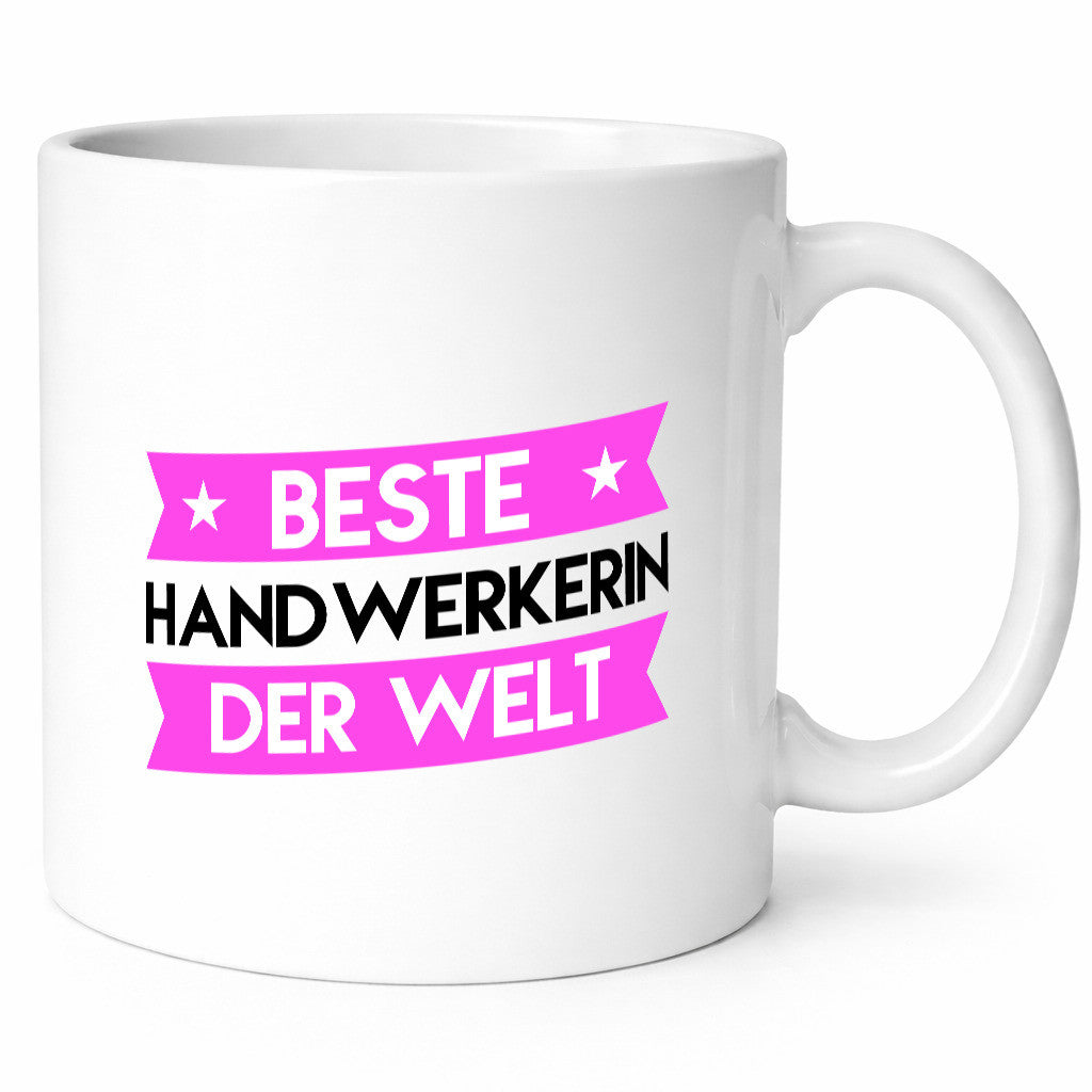 Beste Handwerkerin | Handwerkerinnen Humor Geschenkidee Tasse