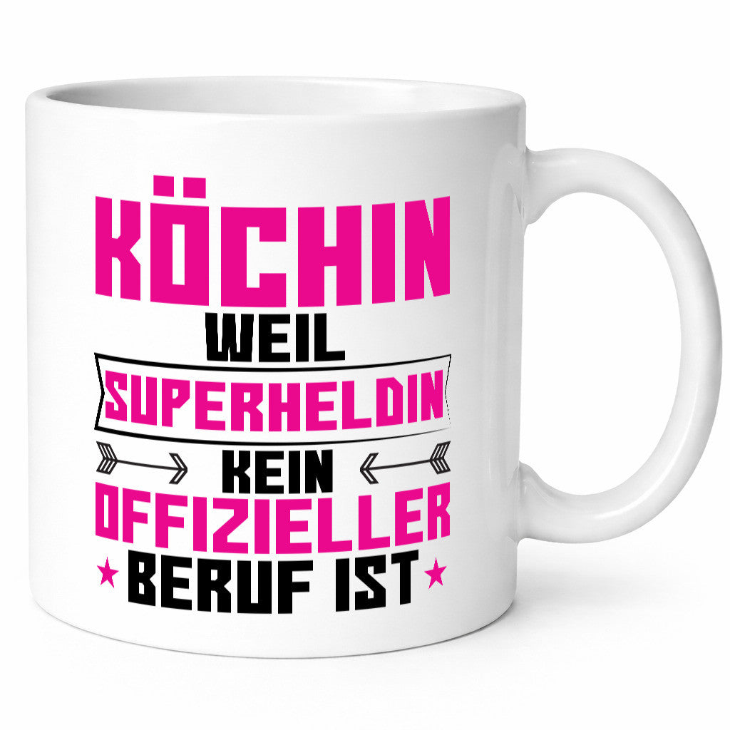 Superheldin Köchin | Chefköchin Chefkoch lustiger Spruch Geschenk Arbeit