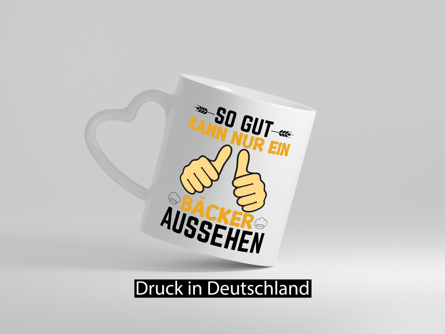So gut kann nur ein Bäcker aussehen | lustig Humor Geschenkidee Geschenk Tasse
