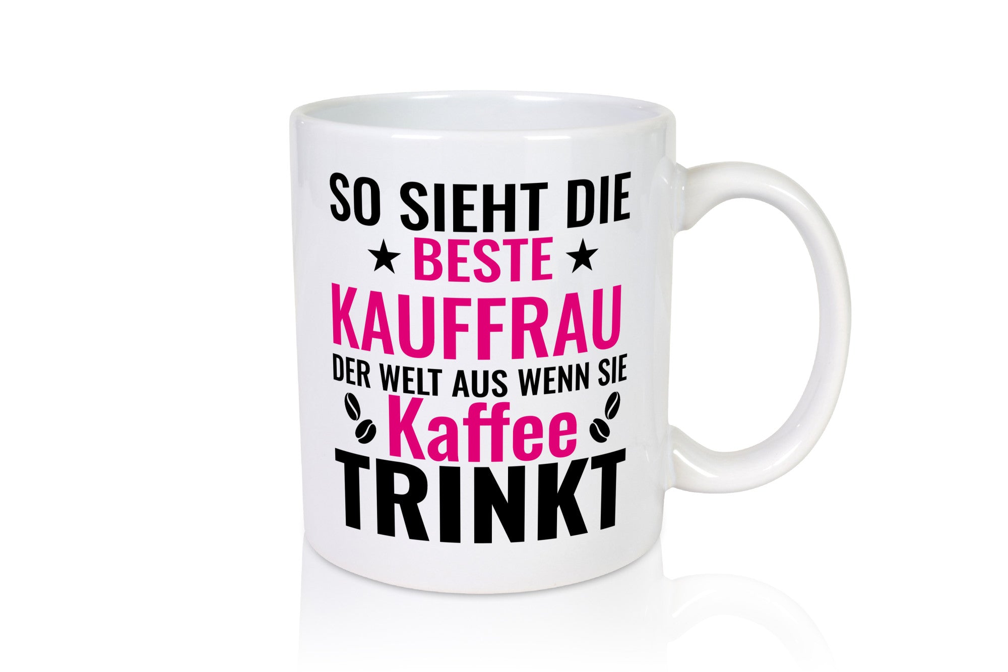 Kaffee trinkt: Kauffrau | Kauffrauen lustiger Spruch Geschenk Humor