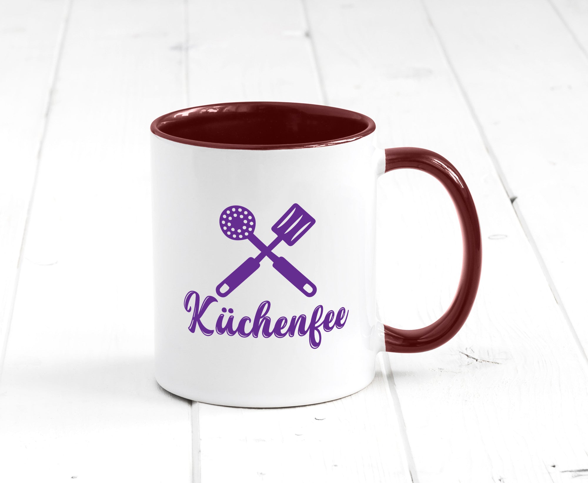 Küchenfee | Mama kocht am besten Muttertag Geschenkidee Familie Humor Tasse