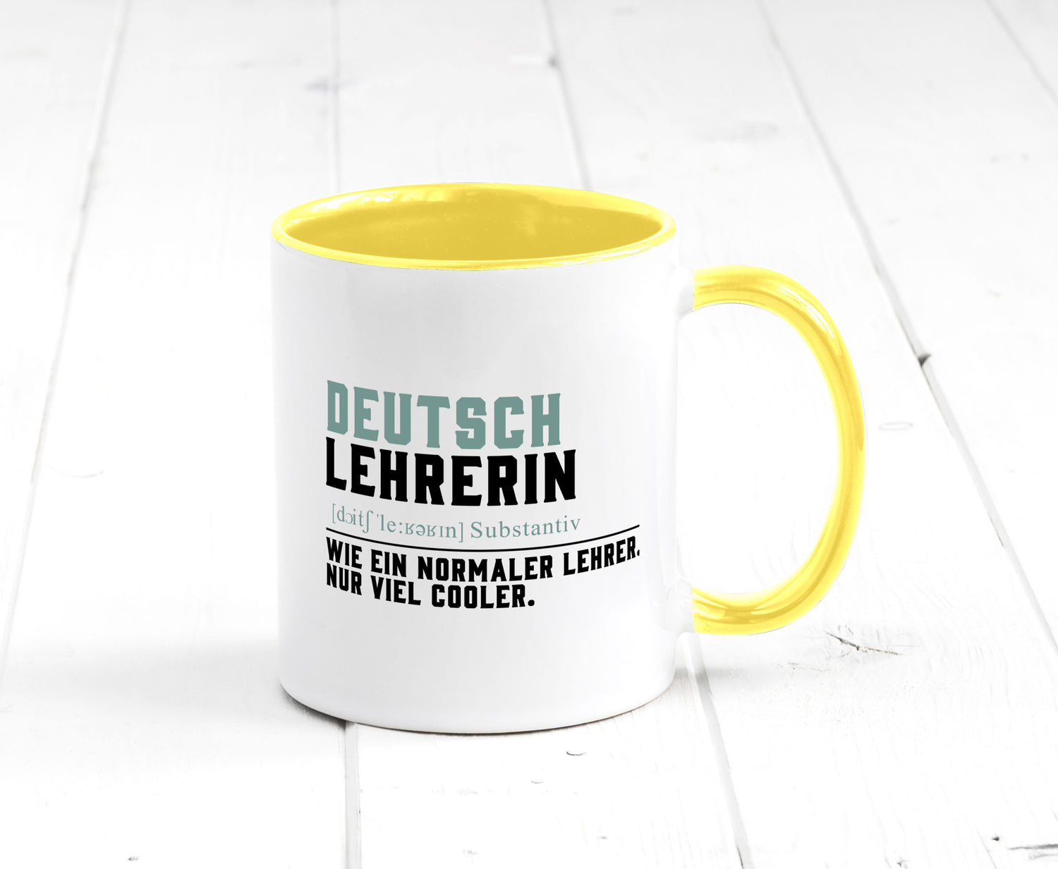 Deutschlehrerin | Lehrerin Unterricht Lieblinglehrerin Geschenkidee Humor Tasse