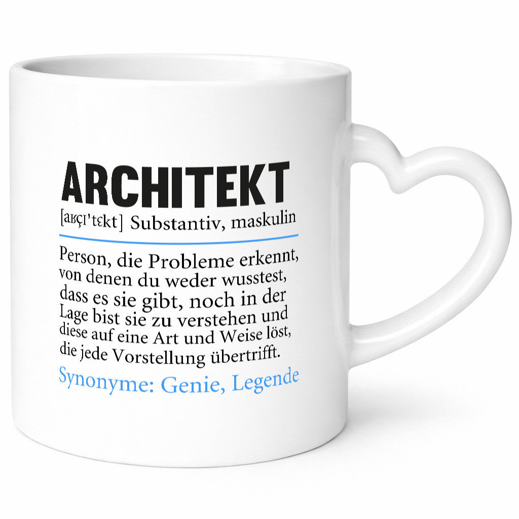 Architekt | witziger Spruch Architektur Büro Geschenkidee Arbeit Kollegen Humor