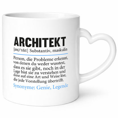Architekt | witziger Spruch Architektur Büro Geschenkidee Arbeit Kollegen Humor