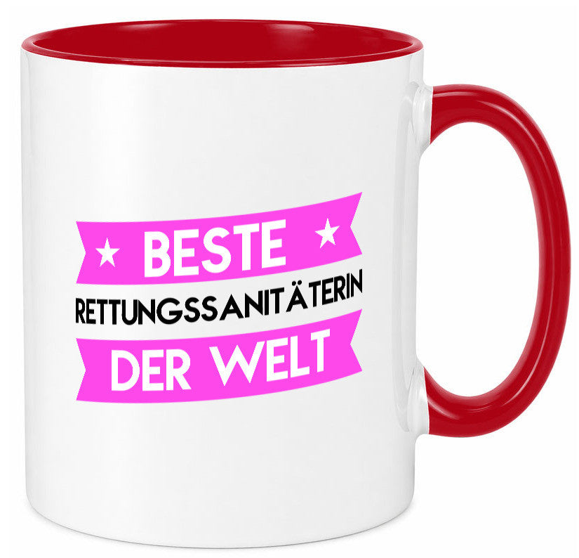 Beste Rettungssanitäterin | Sanitäter lustig Humor Geschenkidee Geschenk Tasse