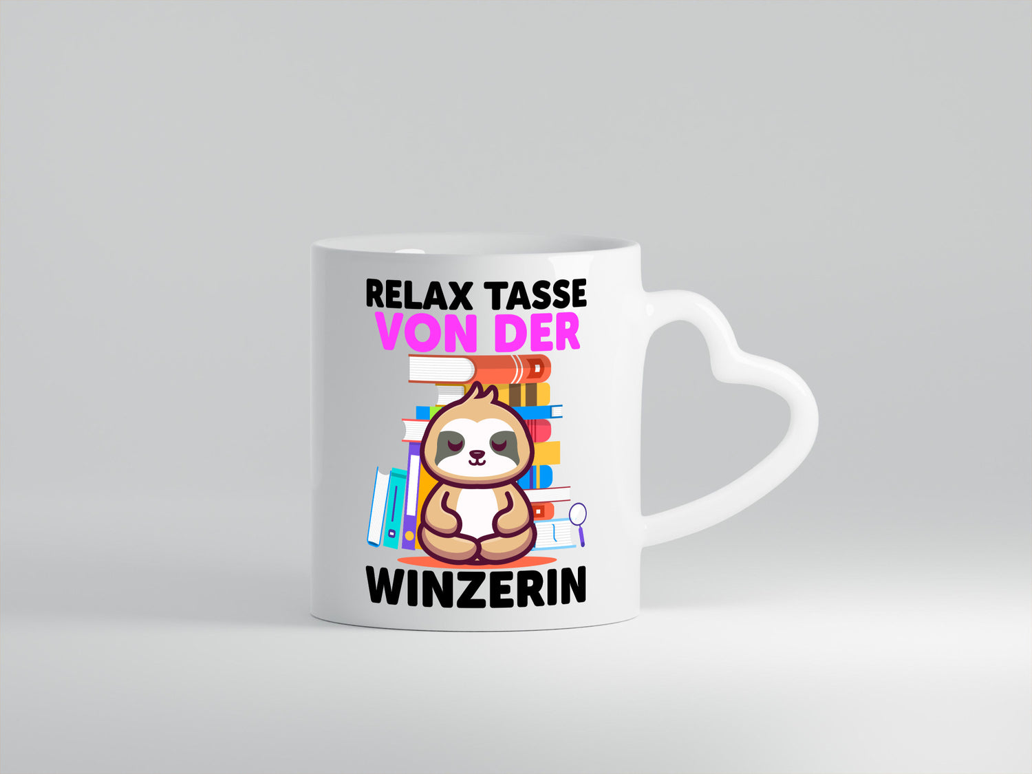 Relax Tasse: Winzerin | Weinbauer Wein lustiger Spruch Geschenk Humor