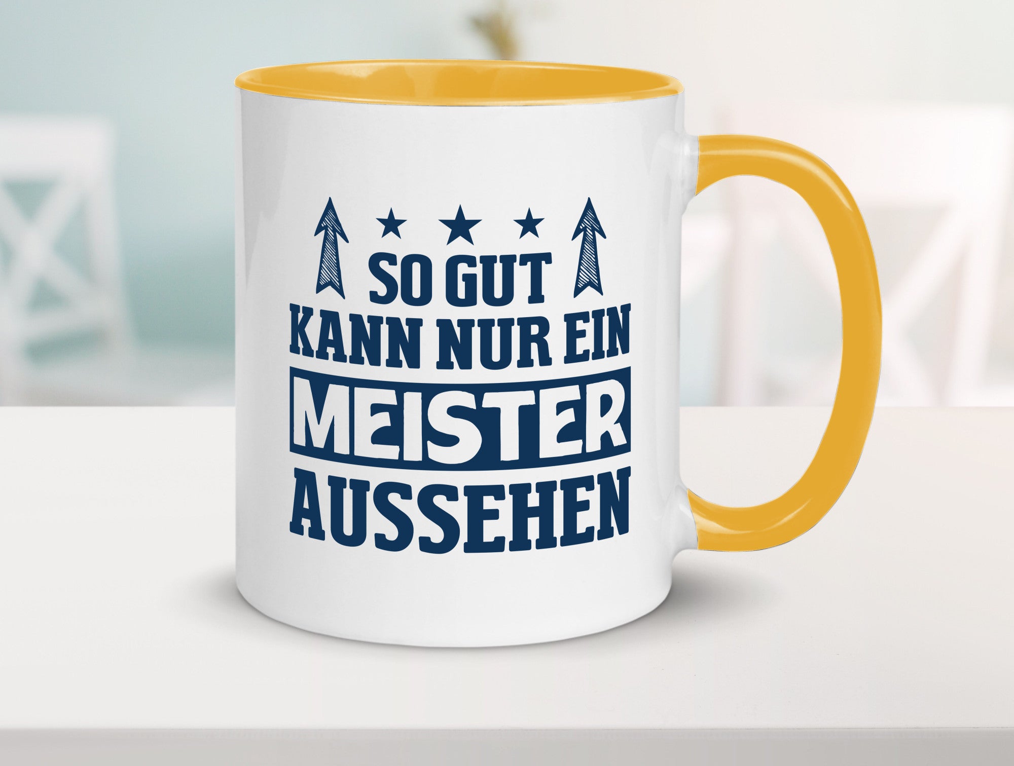 So gut kann nur ein Meister aussehen | Arbeit Humor Kollegen Büro Geschenkidee