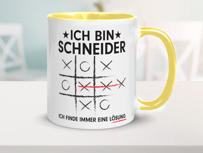 Löse Probleme: Schneider | Beruf Schneiderei lustig Arbeit Kollegen Büro