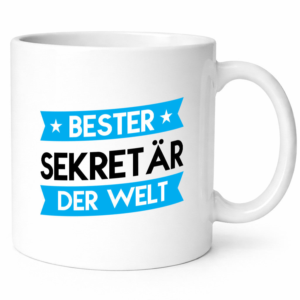 Bester Sekretär | Büro Geschenkidee Arbeit Kollegen Humor Tasse