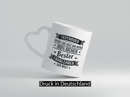 Testsieger, bester Fahrlehrer der Welt | Sternchen lustig Humor Geschenkidee