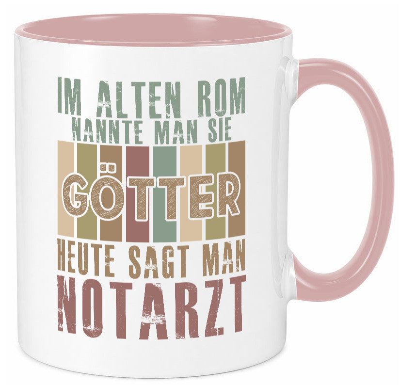 Heute sagt man: Notarzt | Arzt Humor Geschenkidee Tasse