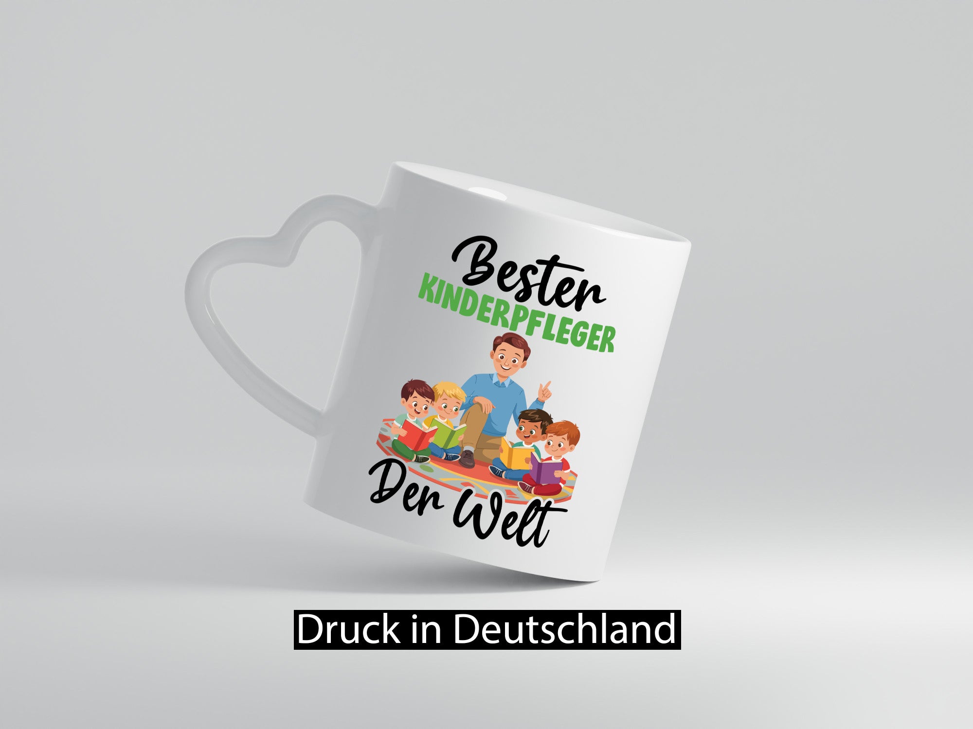 Bester Kinderpfleger | Pfleger Kinder Humor Geschenkidee Tasse