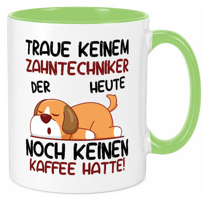 Traue keinem Zahntechniker | Zahnmedizin lustig Humor Geschenkidee Geschenk
