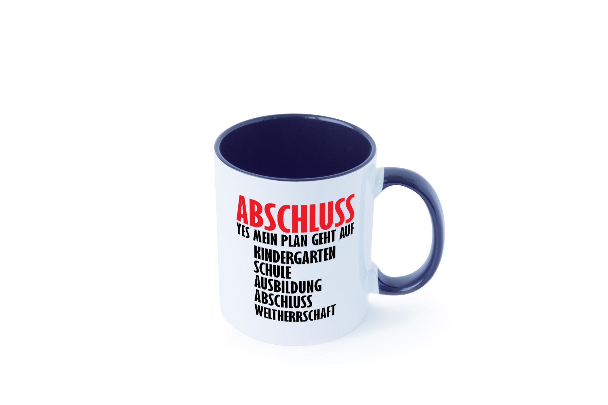 Abschluss Bachelor Geschenkidee Humor Tasse
